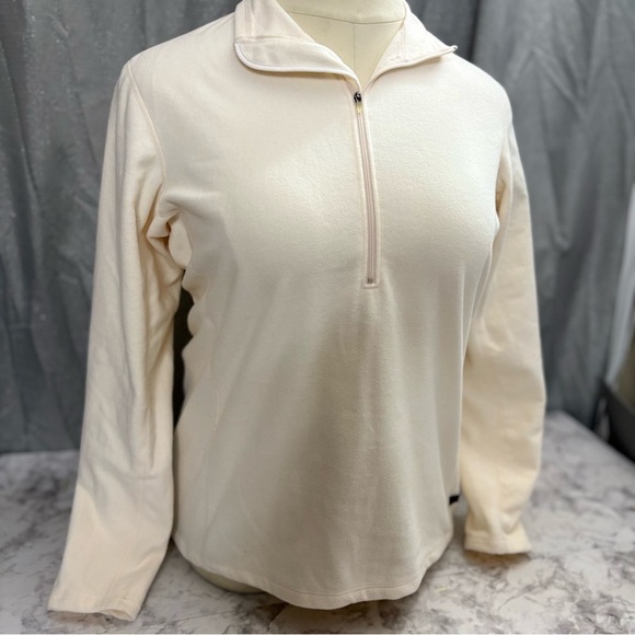 REI Cream 1/4 zip midweight base layer - Picture 3 of 16